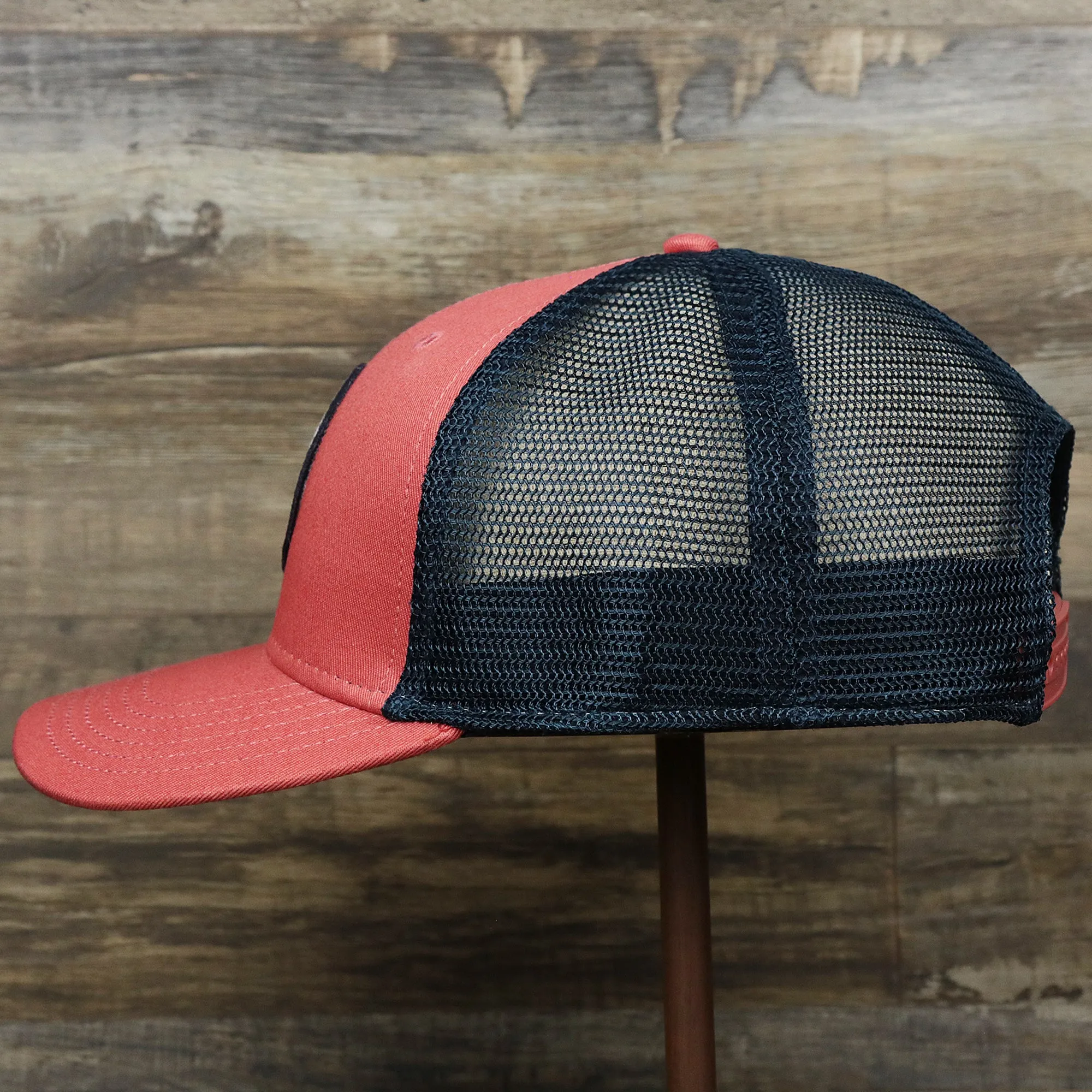 OCNJ Since 1897 Patch Mesh Back Trucker Hat | Orange Trucker Hat