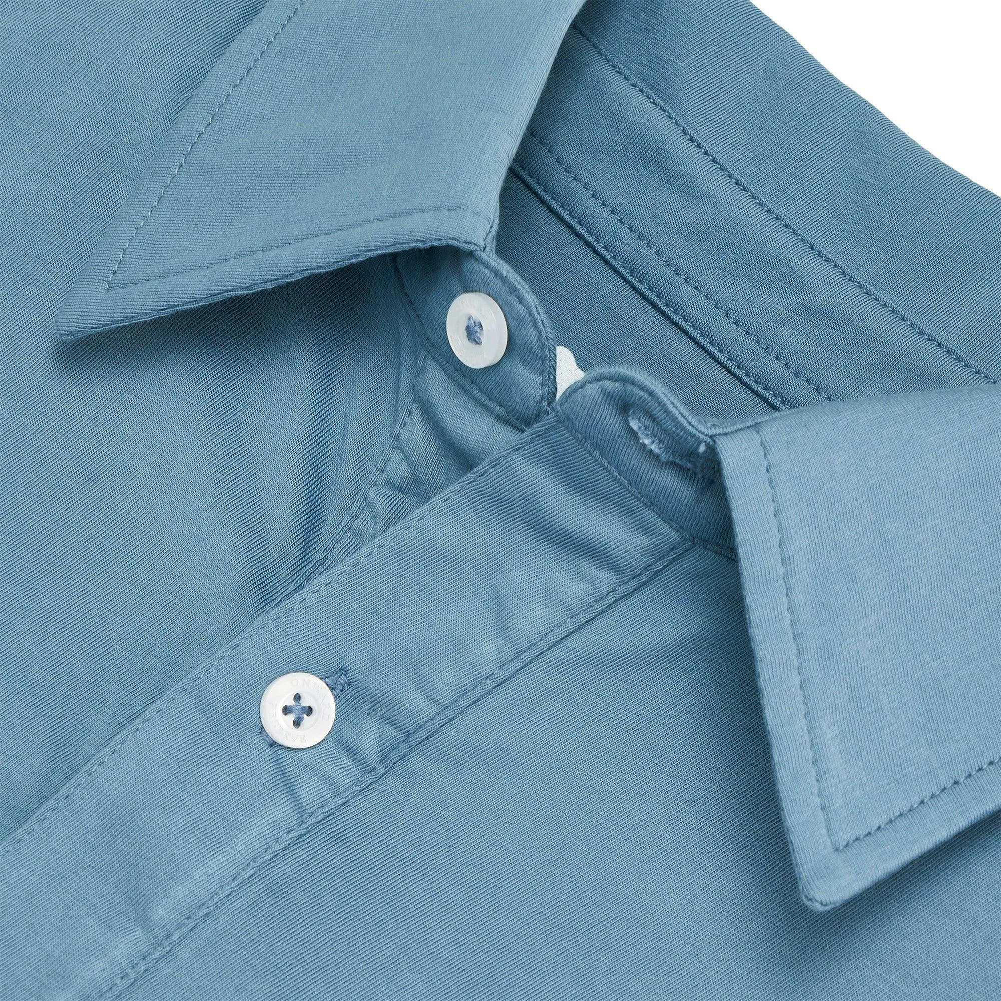 Old School Polo - Provincial Blue