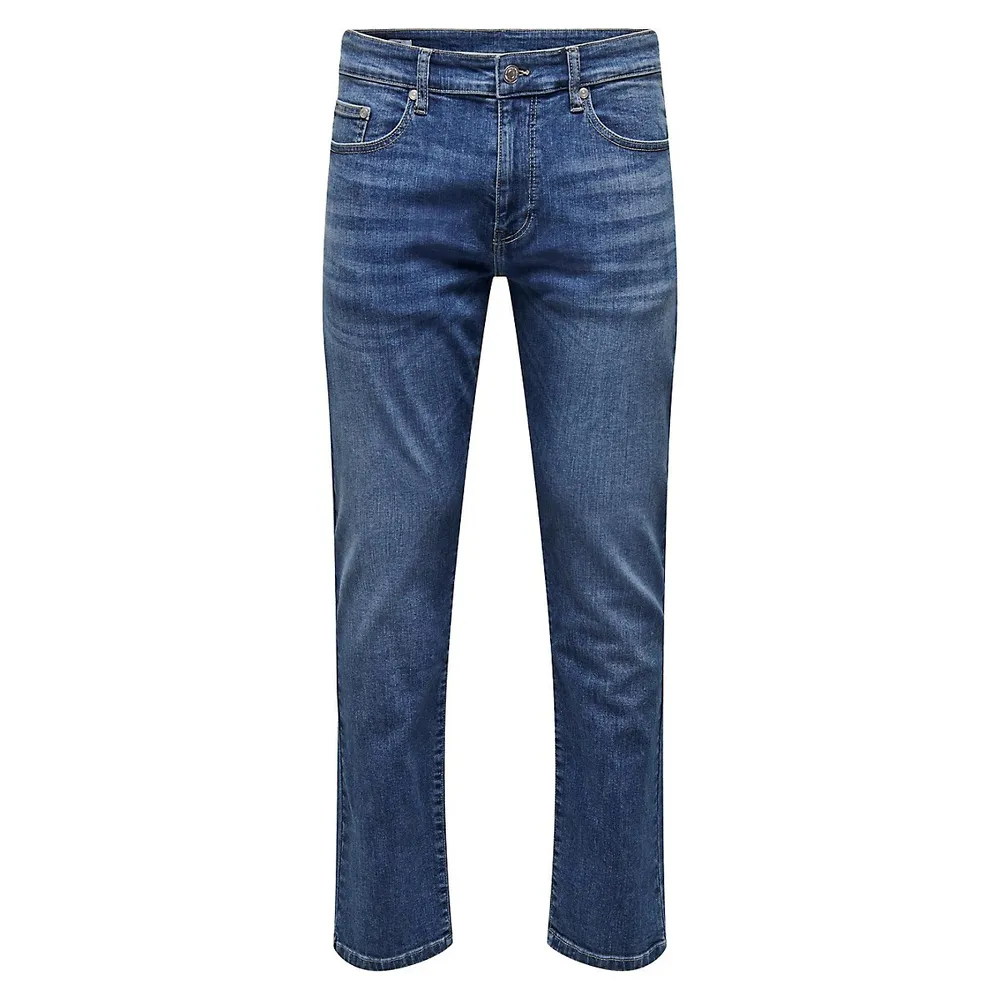 Only & Sons Weft Regular-Fit Jeans