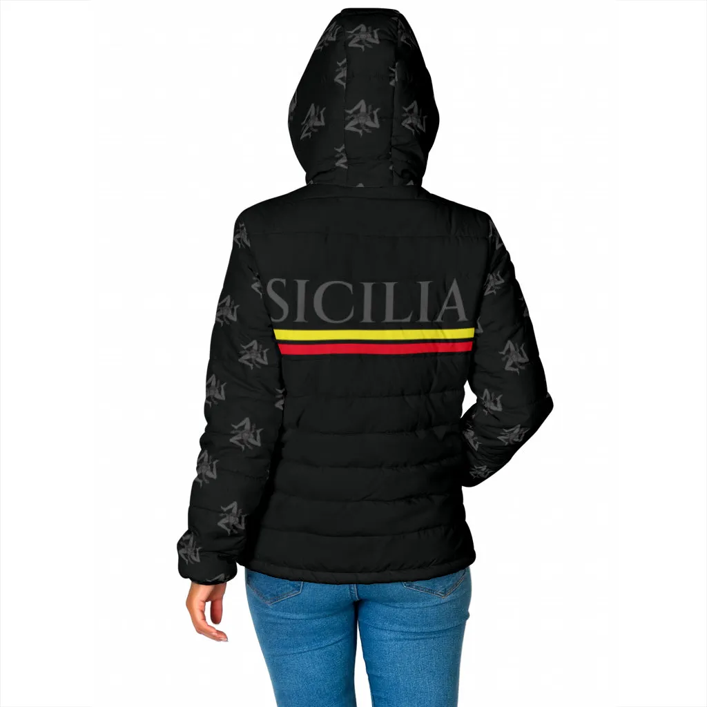 Padded Hooded Jacket - Sicily