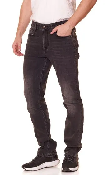 Pantalon denim homme STONES Mr. Eastwood pantalon jeans 5 poches noir, gris ou anthracite