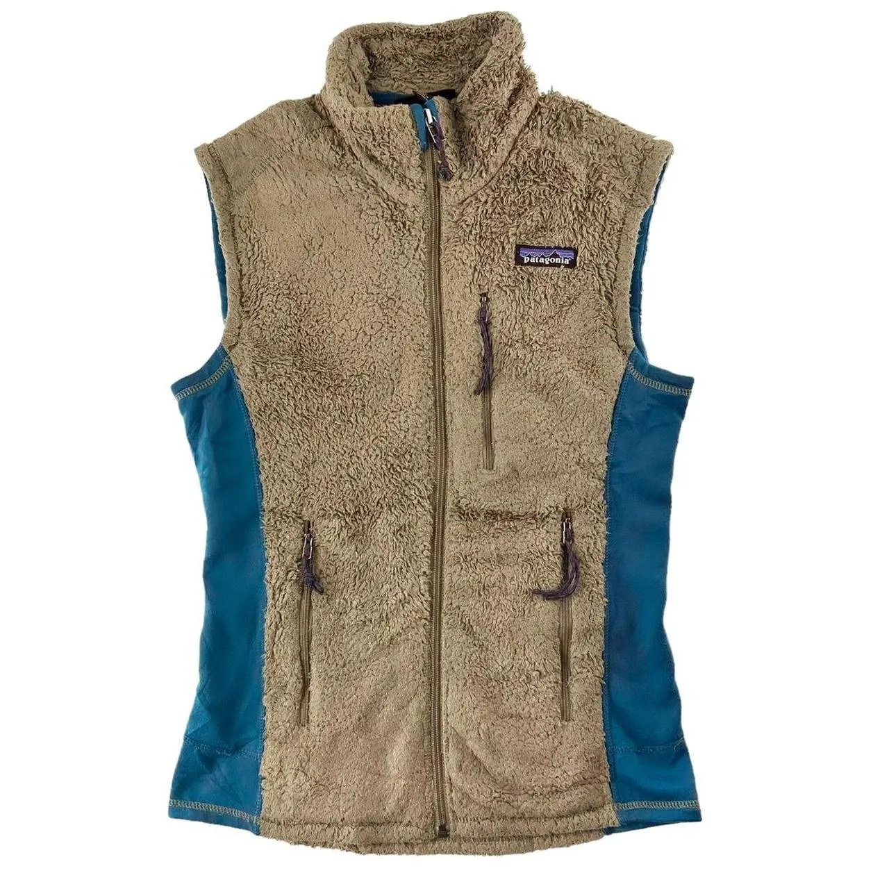 Patagonia zip fleece vest woman’s size XS