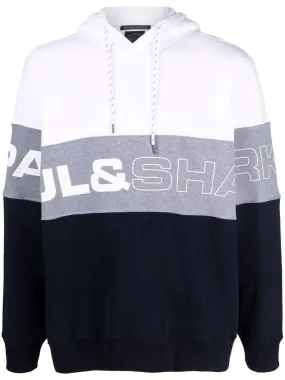 Paul & Shark Hoodie en coton organique Winter fleece