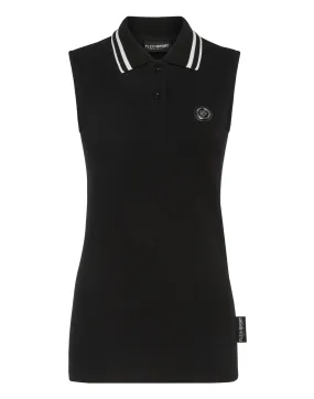 PLEIN SPORT Sleeveless Polo shirt