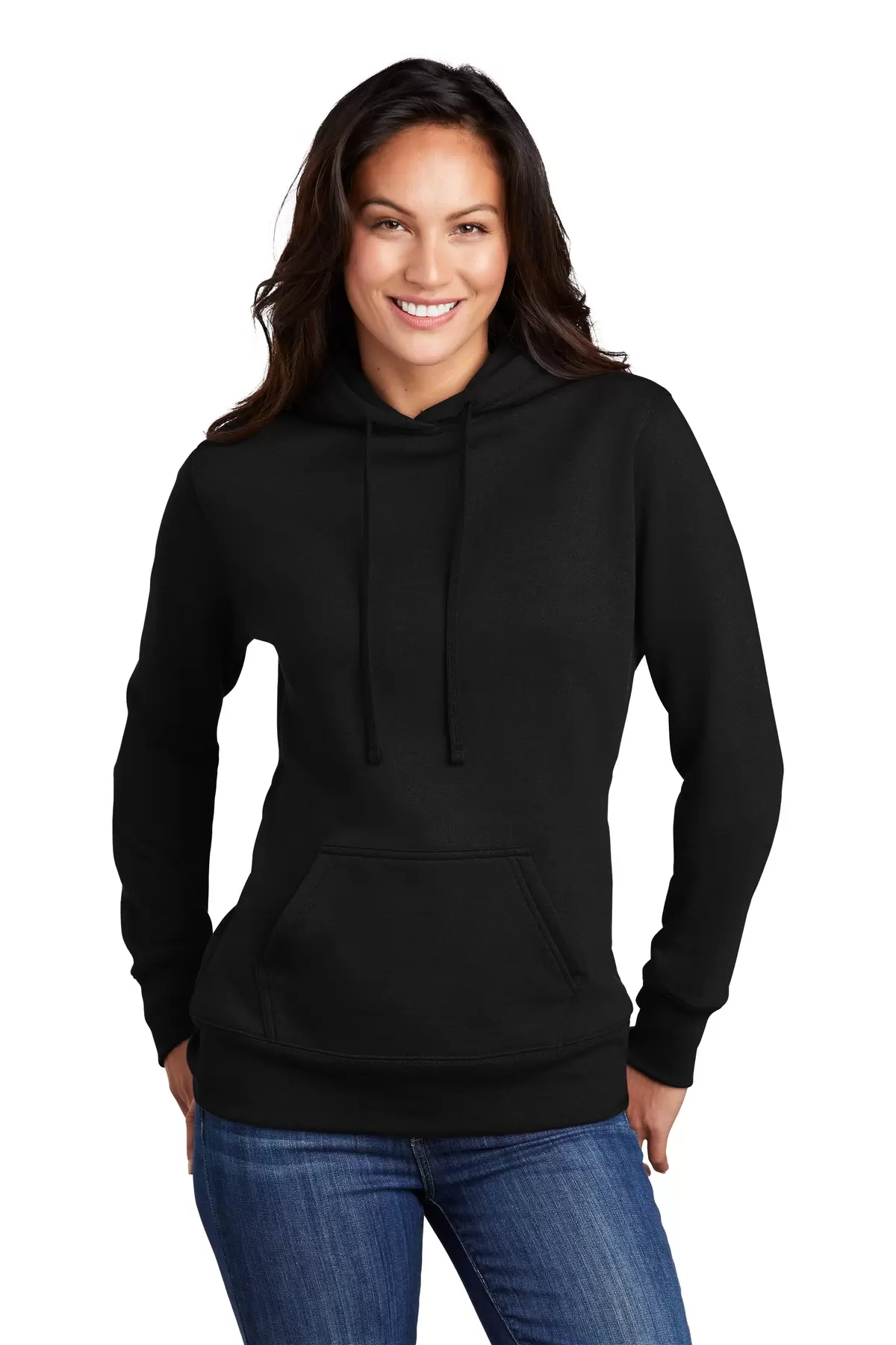 Port & Company LPC78H     Ladies Core Fleece Pullover Hooded Sweatshirt SKU: LPC78H