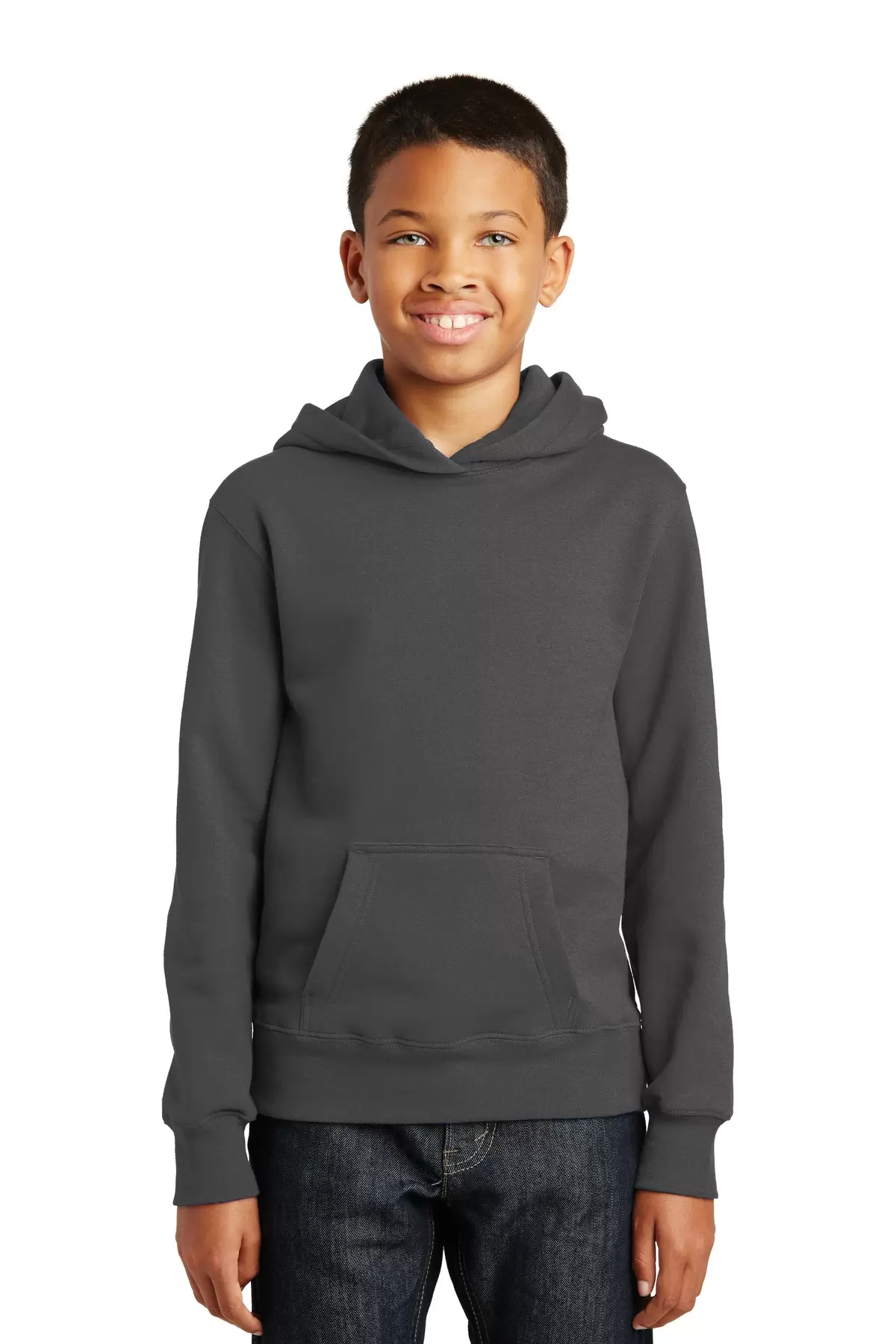 Port & Company PC850YH Youth Fan Favorite Fleece Pullover Hooded Sweatshirt SKU: PC850YH