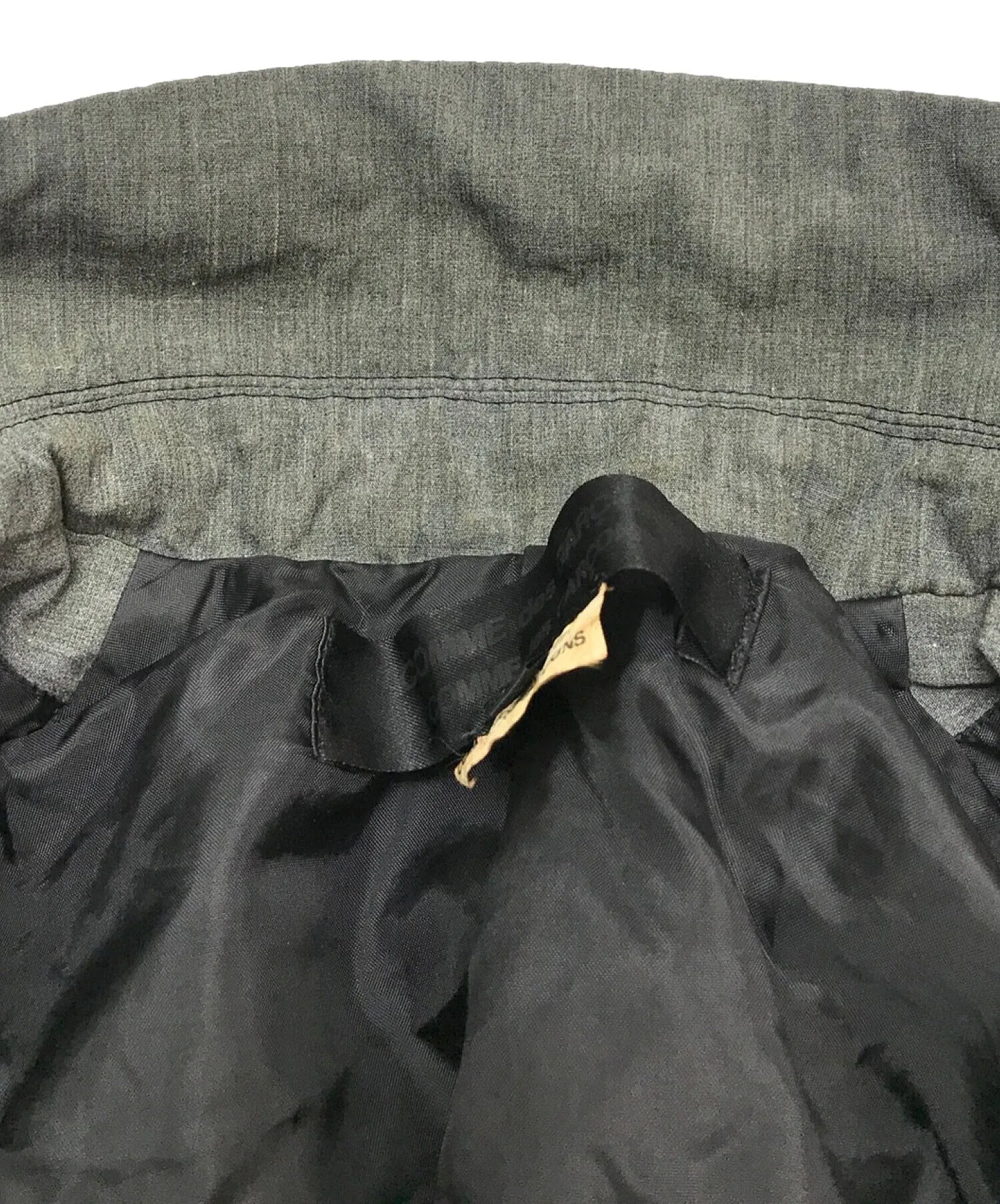 [Pre-owned] COMME des GARCONS COMME des GARCONS cropped layered jacket re-j015