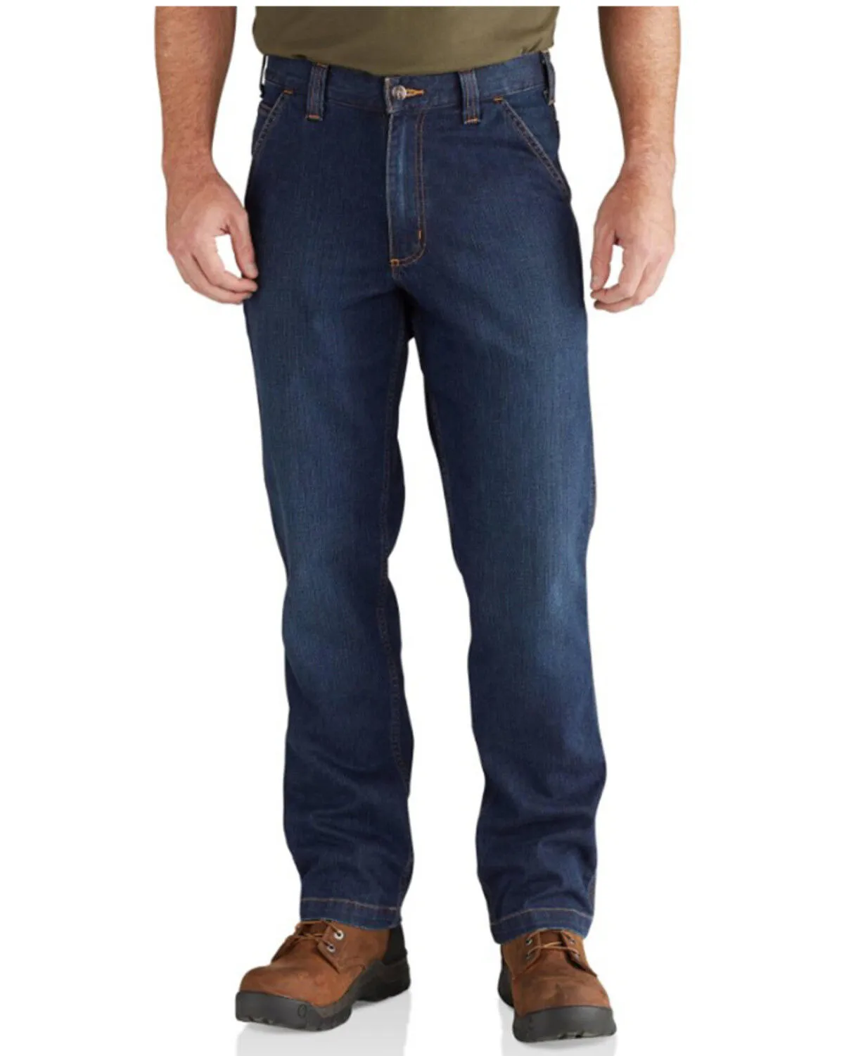 Product Name:  Carhartt Men's Full Swing Relaxed Fit Dungaree Work Jeans - Big