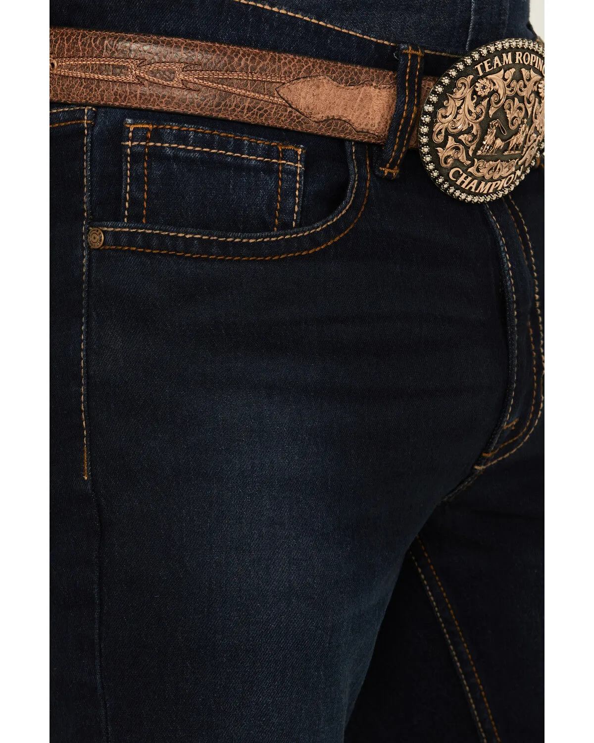 Product Name:  Cody James Men's Dark Wash Bay Roan Slim Straight Stretch Denim Jeans