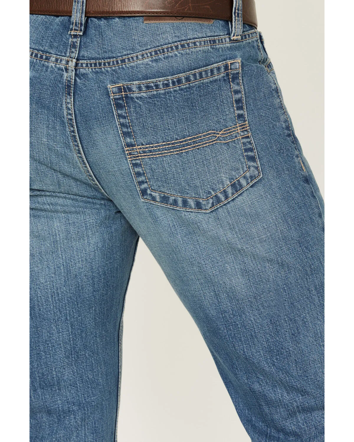 Product Name:  Cody James Men's Roughstock Medium Wash Slim Straight Rigid Denim Jeans