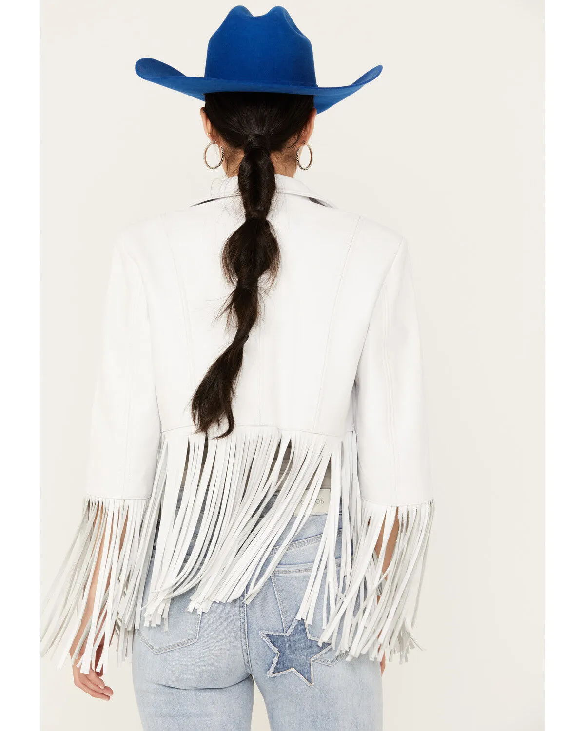 Product Name:  Cripple Creek Women's Cropped Fringe Jacket