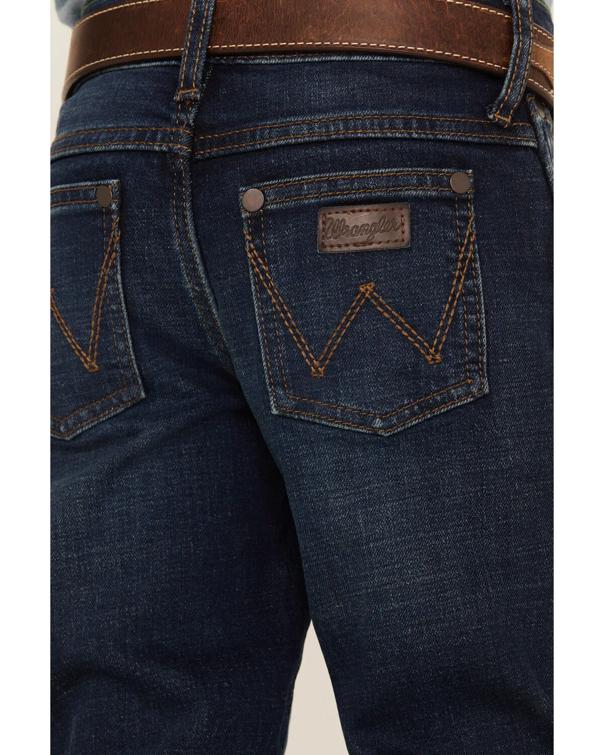 Product Name:  Wrangler Retro Little Boys' Dark Wash Slim Straight Denim Jeans