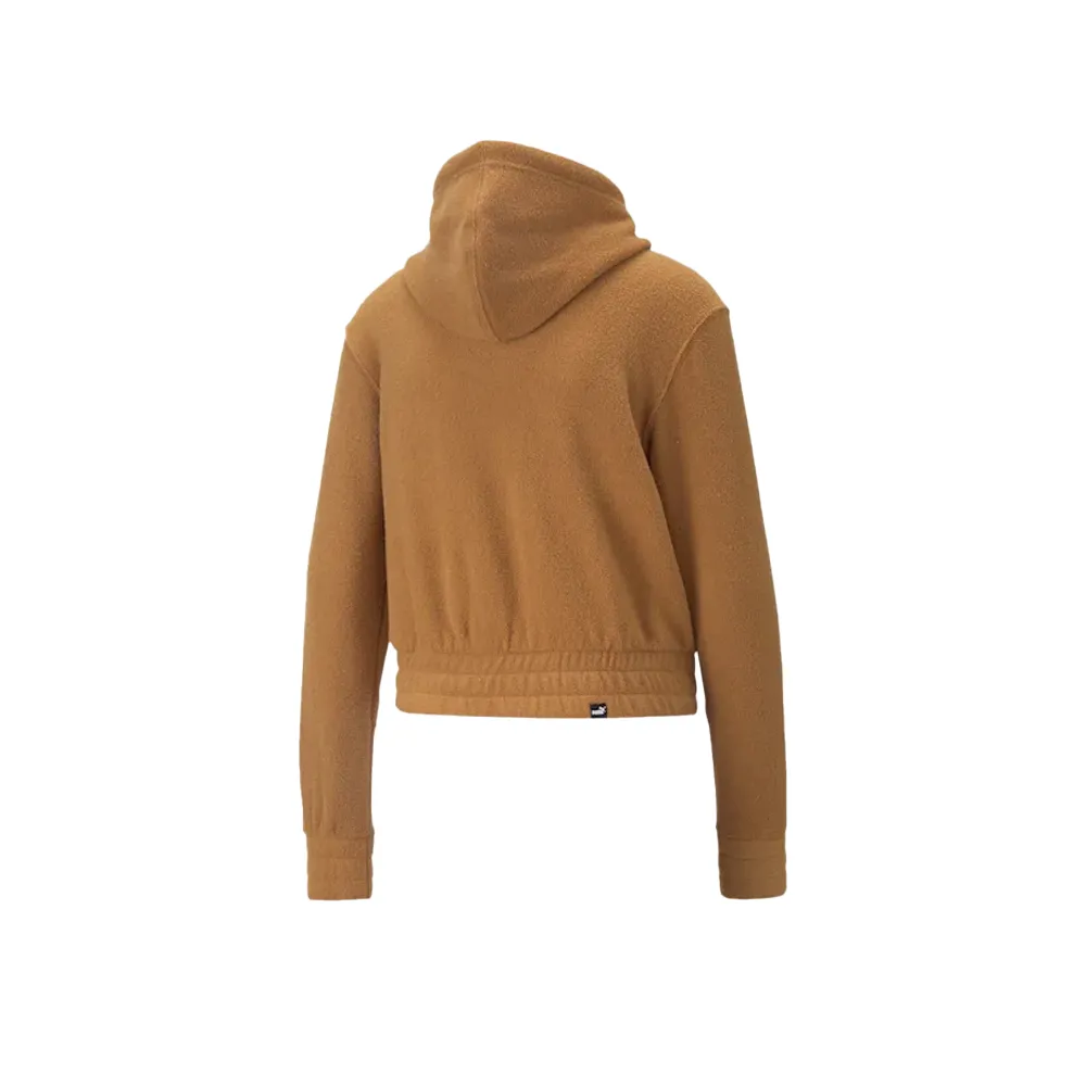 Puma HER Winterised Full-Zip Hoodie Desert Tan 849838-74