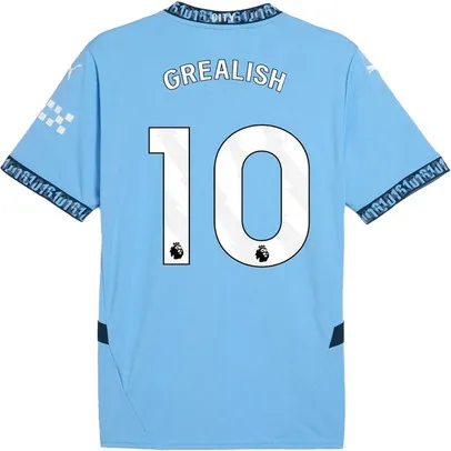 Puma Manchester City Home Shirt Grealish 10