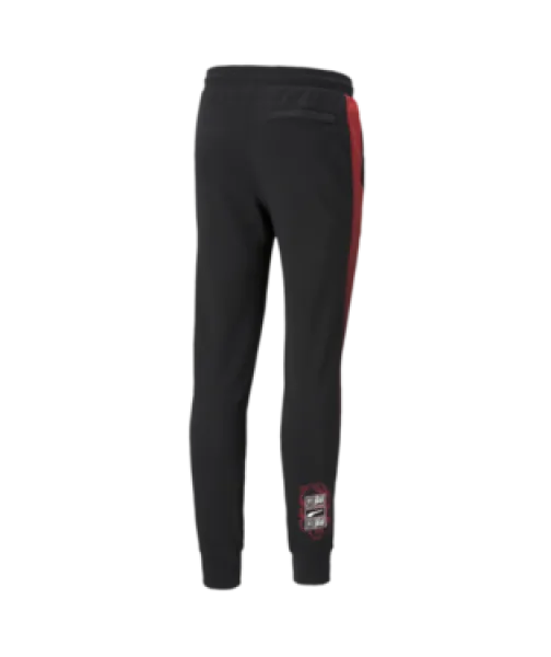 PUMA - Men - Hoops T7 Pant - Black/Red