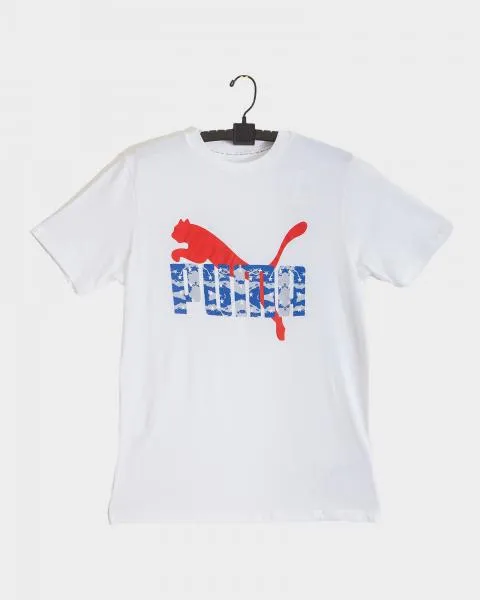 PUMA - Men - Parade Graphic Tee - White