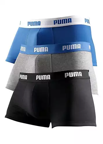 Puma Pack of 3 Jersey Hipsters | Grattan