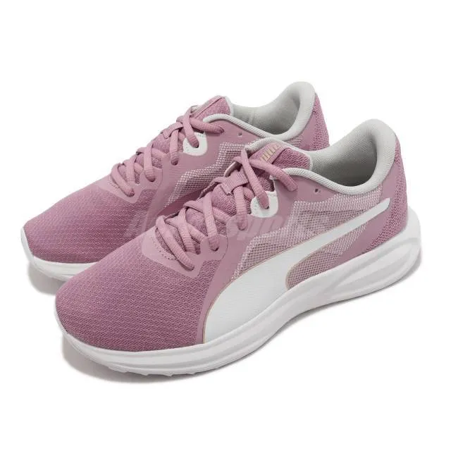 Puma Twitch Runner Purple Gold White Men Unisex Running ...