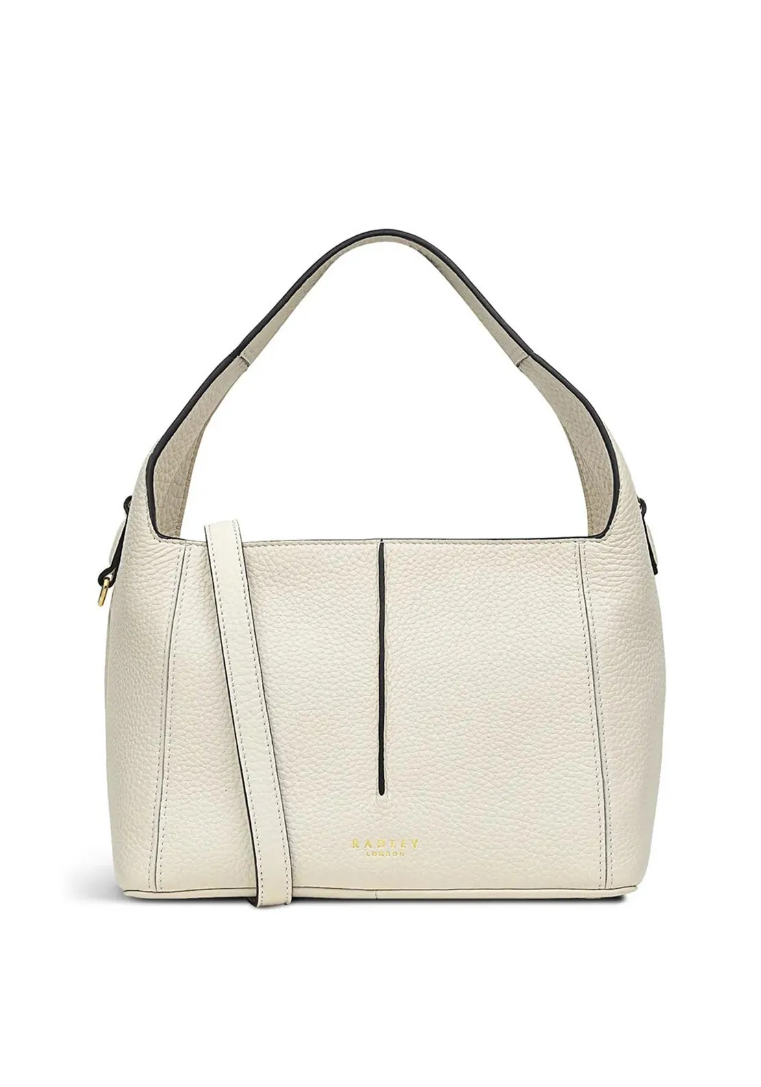 Radley Hillgate Place Leather Grab Bag, Chalk