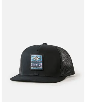 Rip Curl Custom Trucker Hat-Solid Black