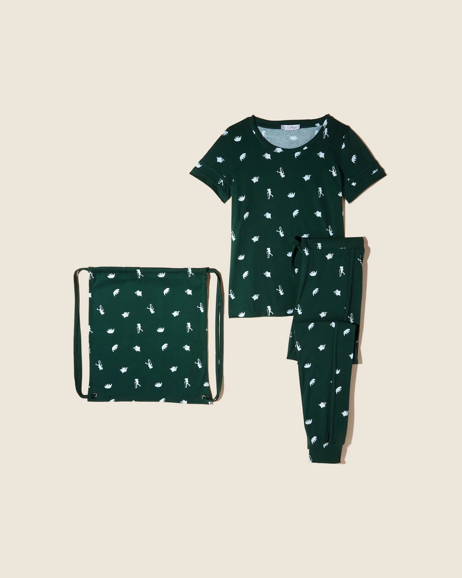 Road Trip Camiseta y pantalones joggers en una bolsa