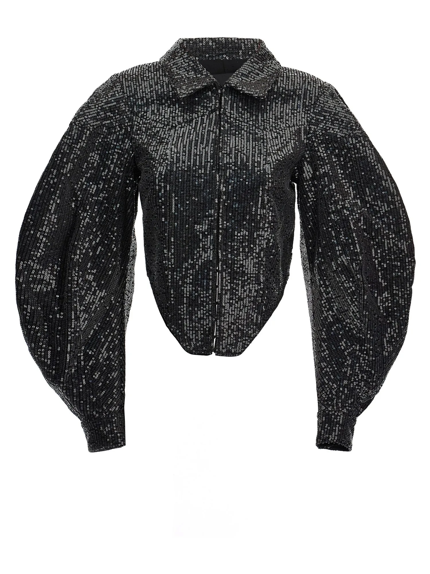 Rotate Birger Christensen    Rotate Birger Christensen Sequin Cropped Jacket