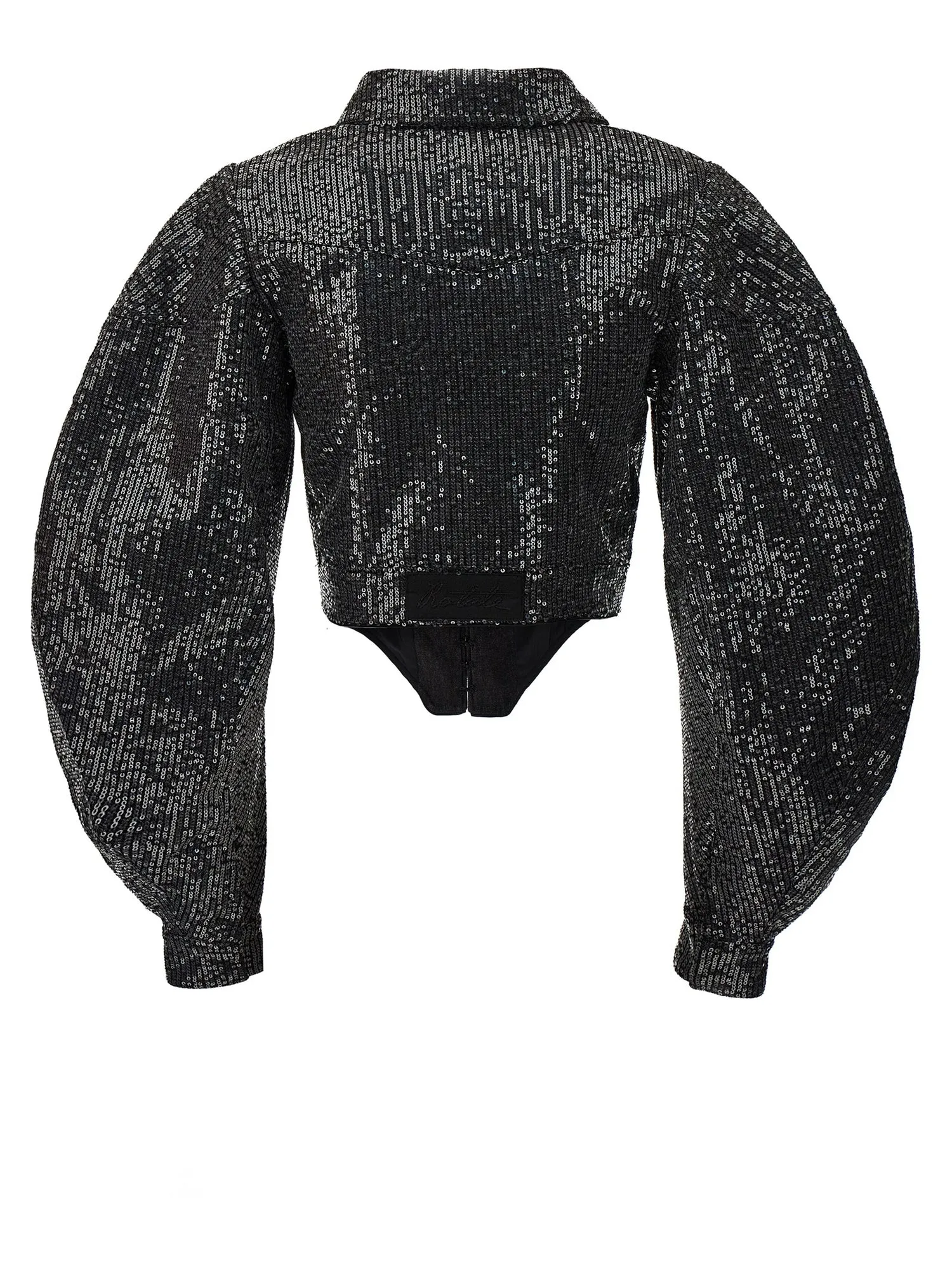 Rotate Birger Christensen    Rotate Birger Christensen Sequin Cropped Jacket