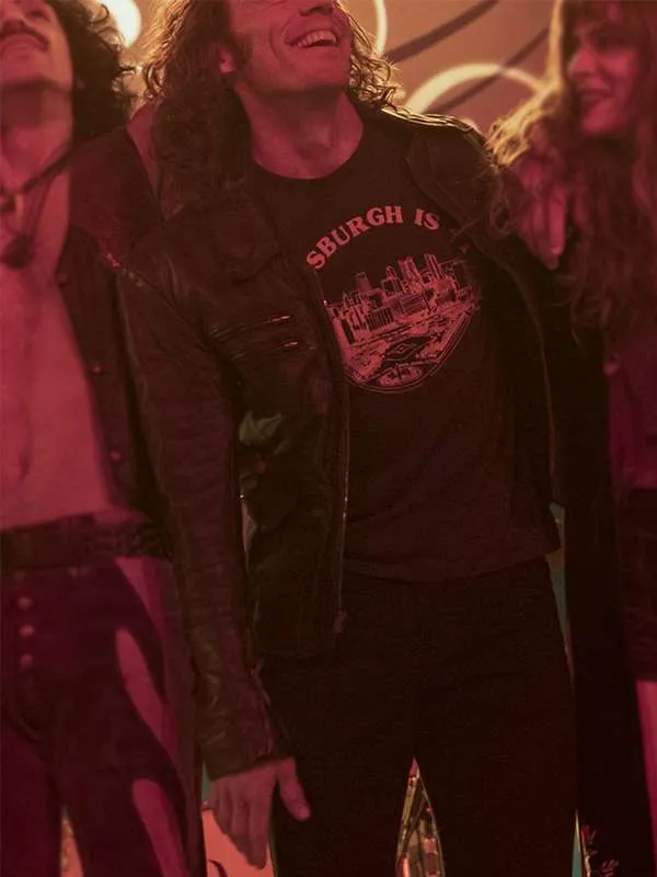 Sam Claflin Daisy Jones & The Six 2023 Leather Jacket