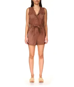 Sanctuary Sightseer Slub Twill Romper