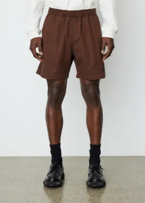 Saturdays NYC -  Theo Herringbone Flannel Shorts - Shorts