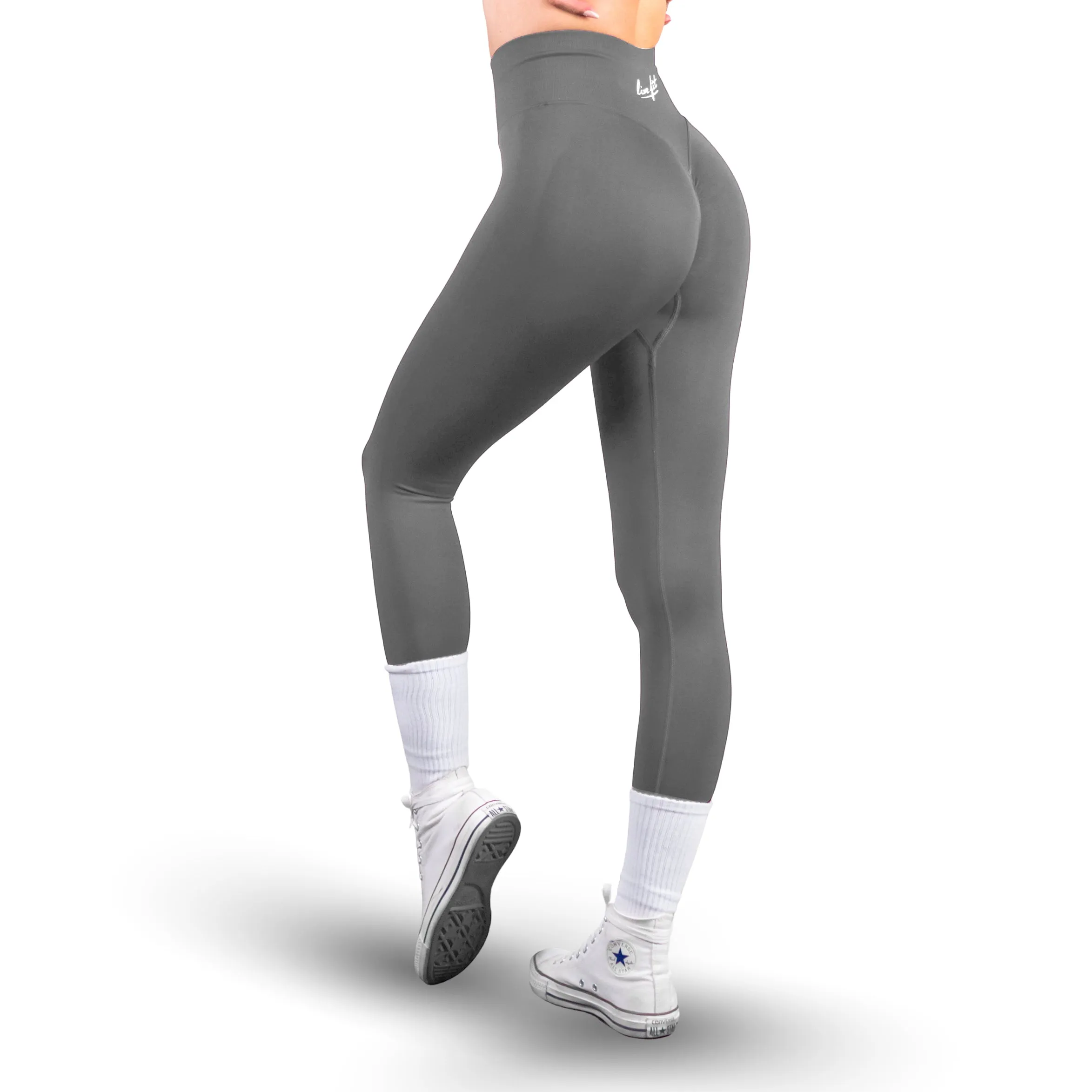 Scrunch Leggings - Grey