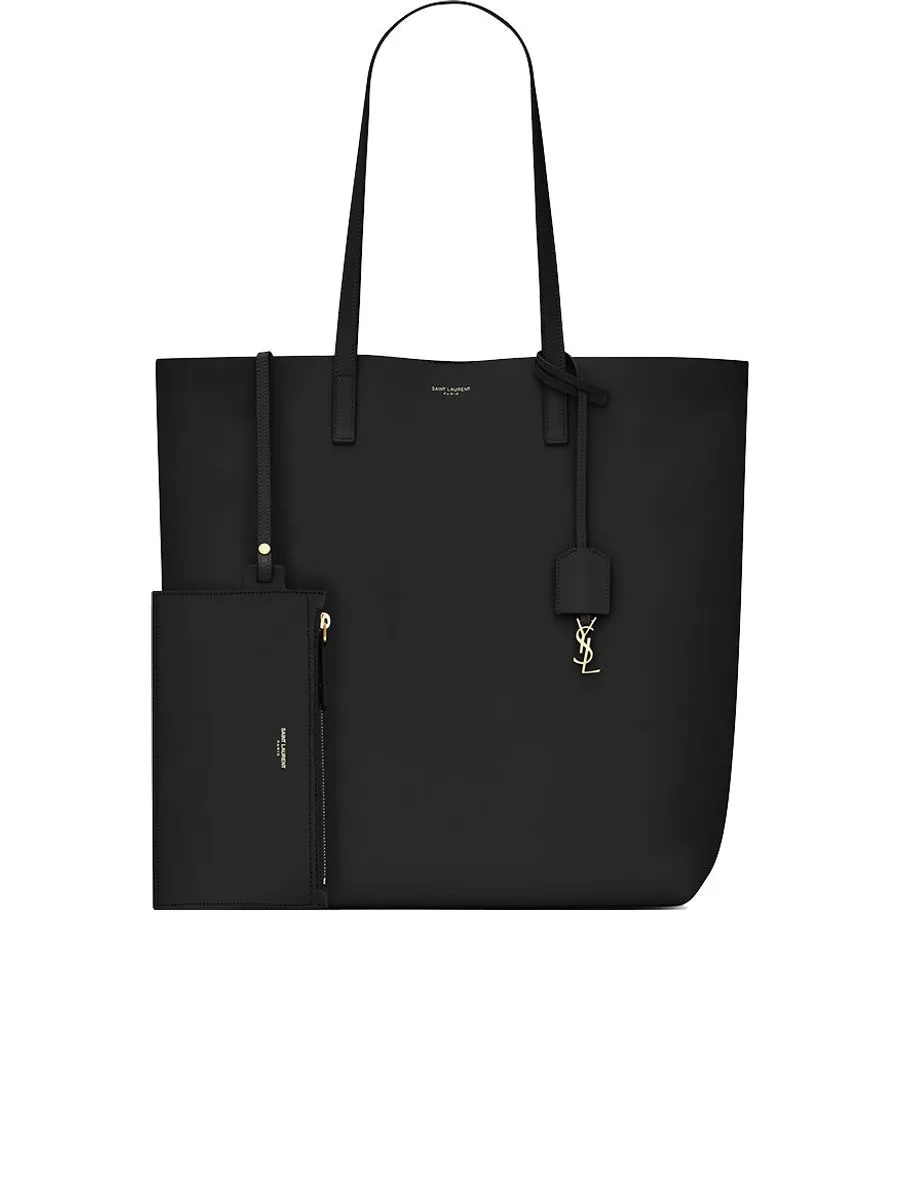 Shopping Bag Saint Laurent N/S in Supple Leather