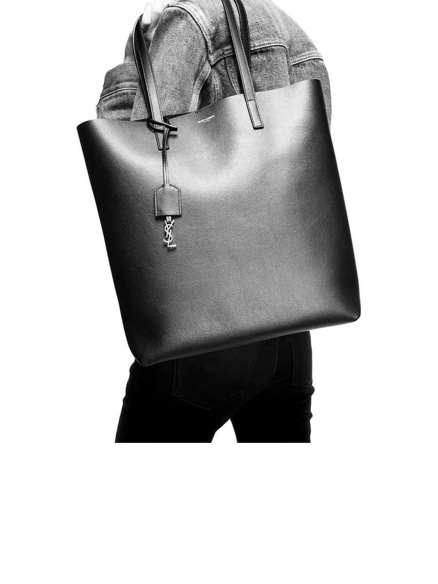 Shopping Bag Saint Laurent N/S in Supple Leather