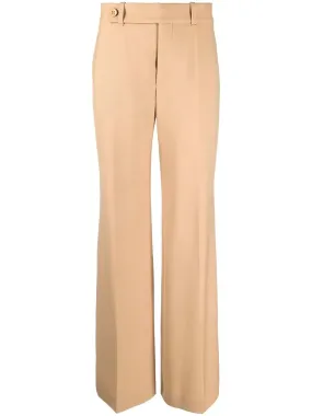 Signature straight-leg trousers