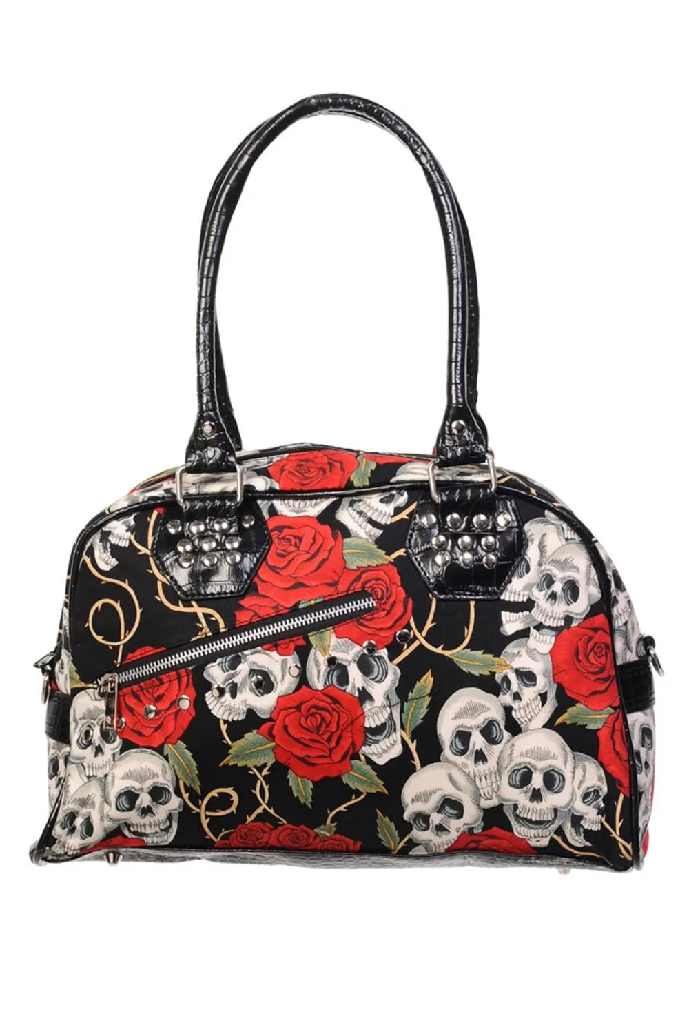 Skull Roses Handbag