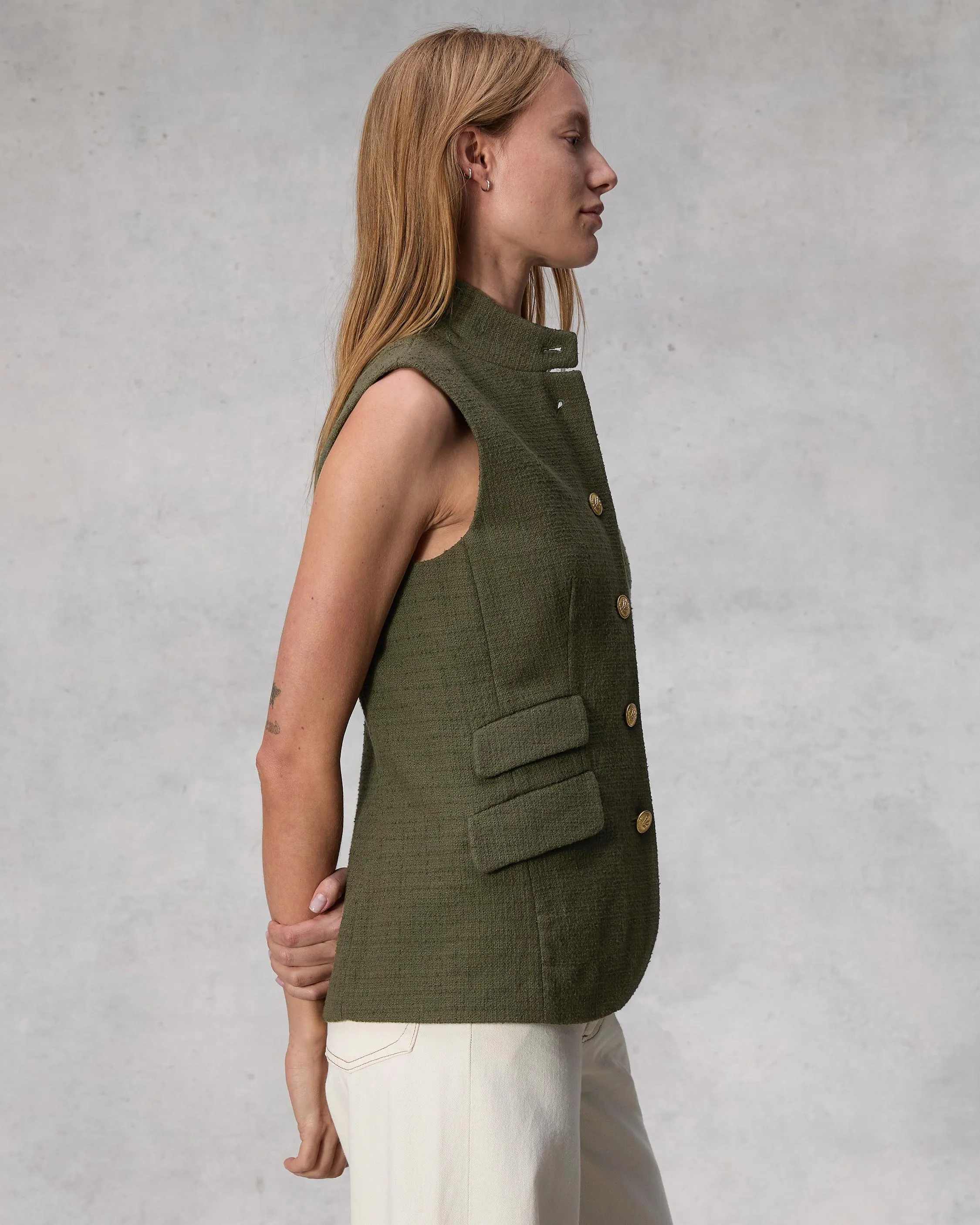 Slade Cotton Vest