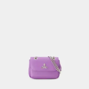 Small Re-Vegan Bag - Vivienne Westwood - Synthetic Leather - Purple