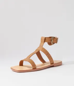 SOL SANA Roma Sandal Tan Leather Sandals