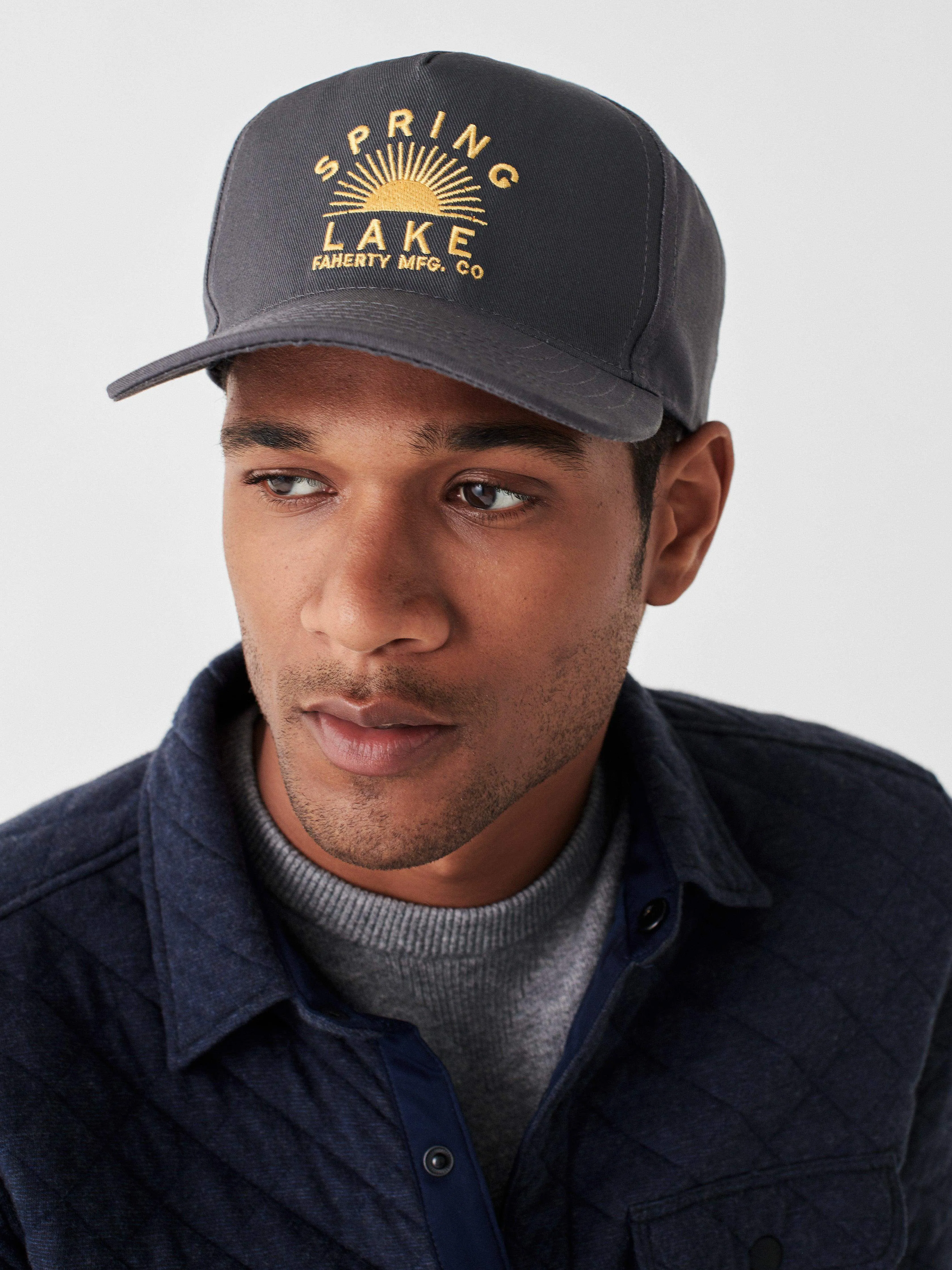 Spring Lake Sunshine Hat - Washed Black