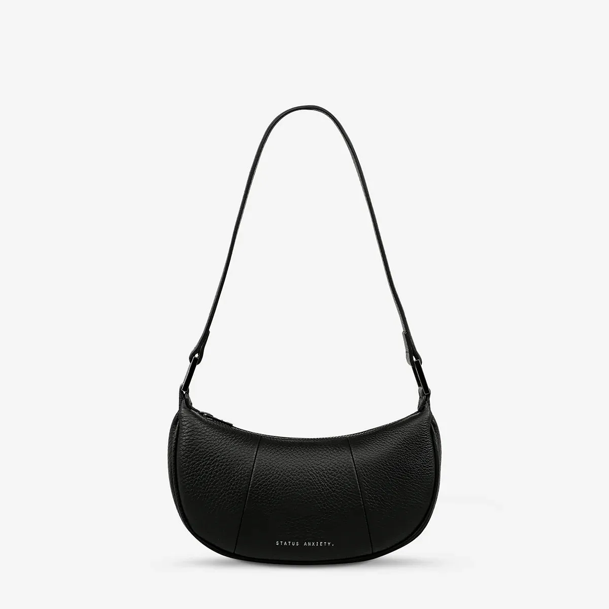 STATUS ANXIETY Womens Solus Leather Bag - Black