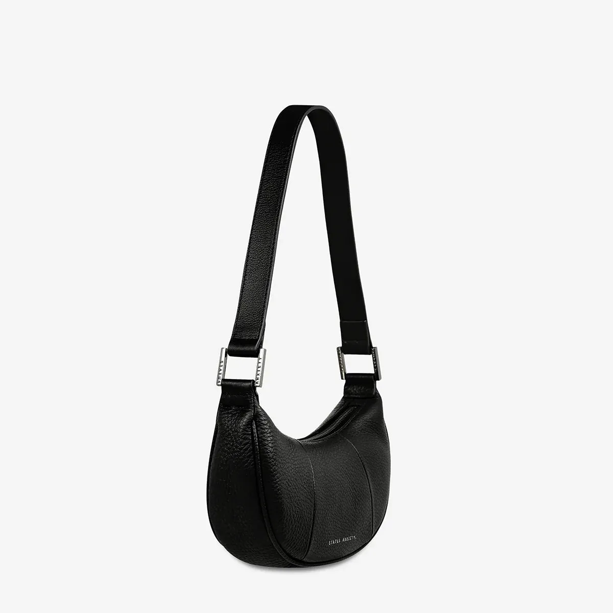 STATUS ANXIETY Womens Solus Leather Bag - Black