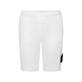 Stone Island Junior Boys Shorts - Cotton Fleece Shorts