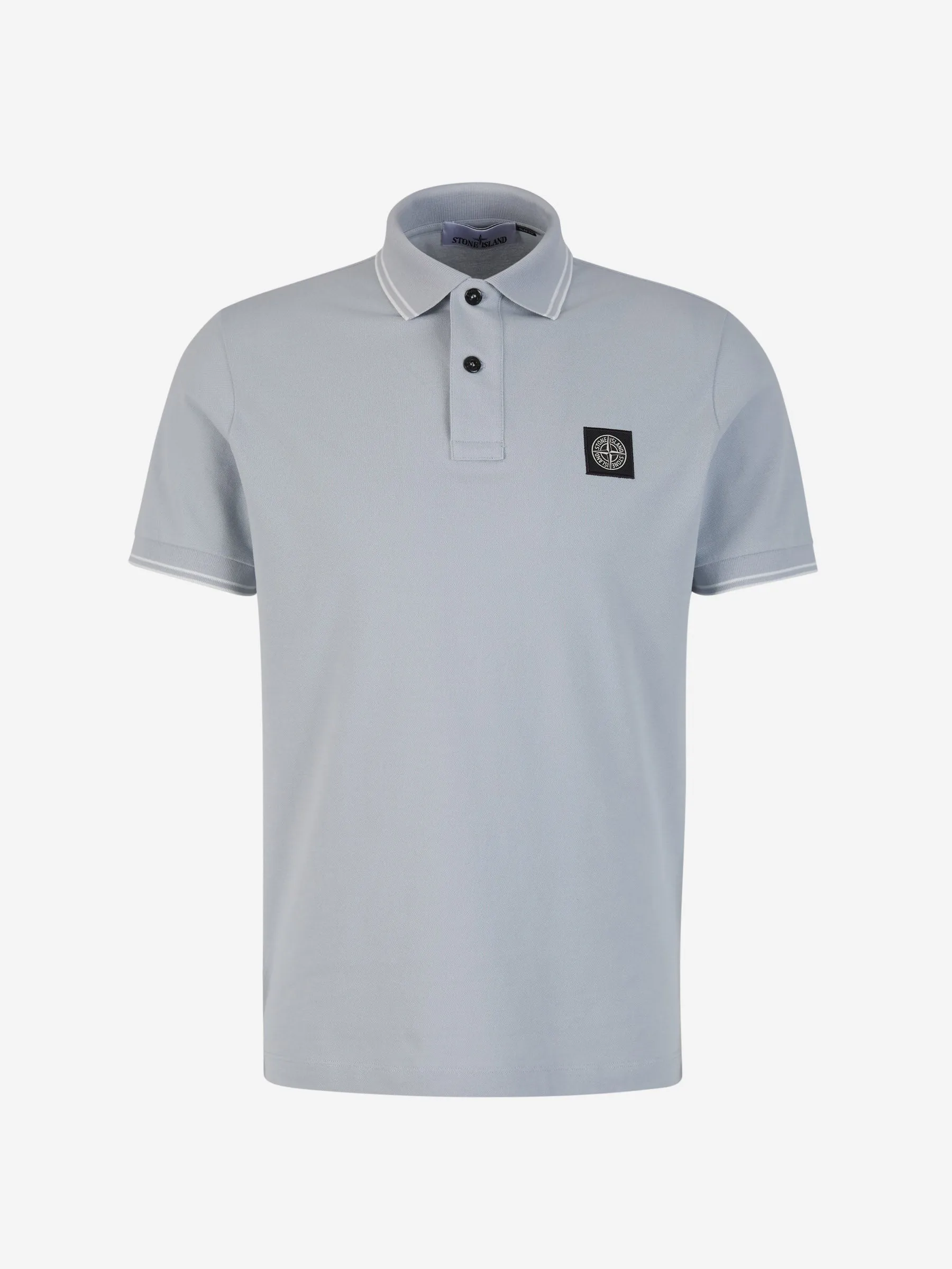 Stone Island Logo Piquet Polo 