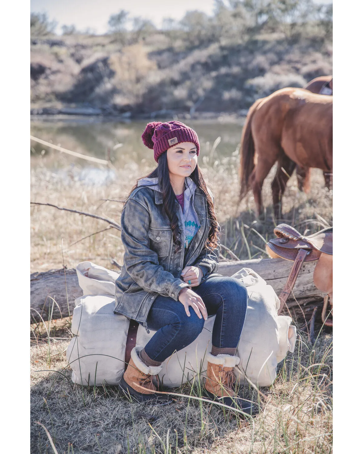 STS Ranchwear Women's Ranch Hand Leather Jacket