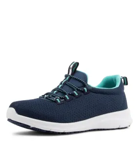 SUPERSOFT Kanfen Navy-aqua Mesh Sneakers