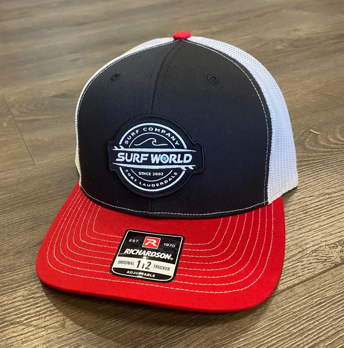 Surf World Double Boards Trucker Hat