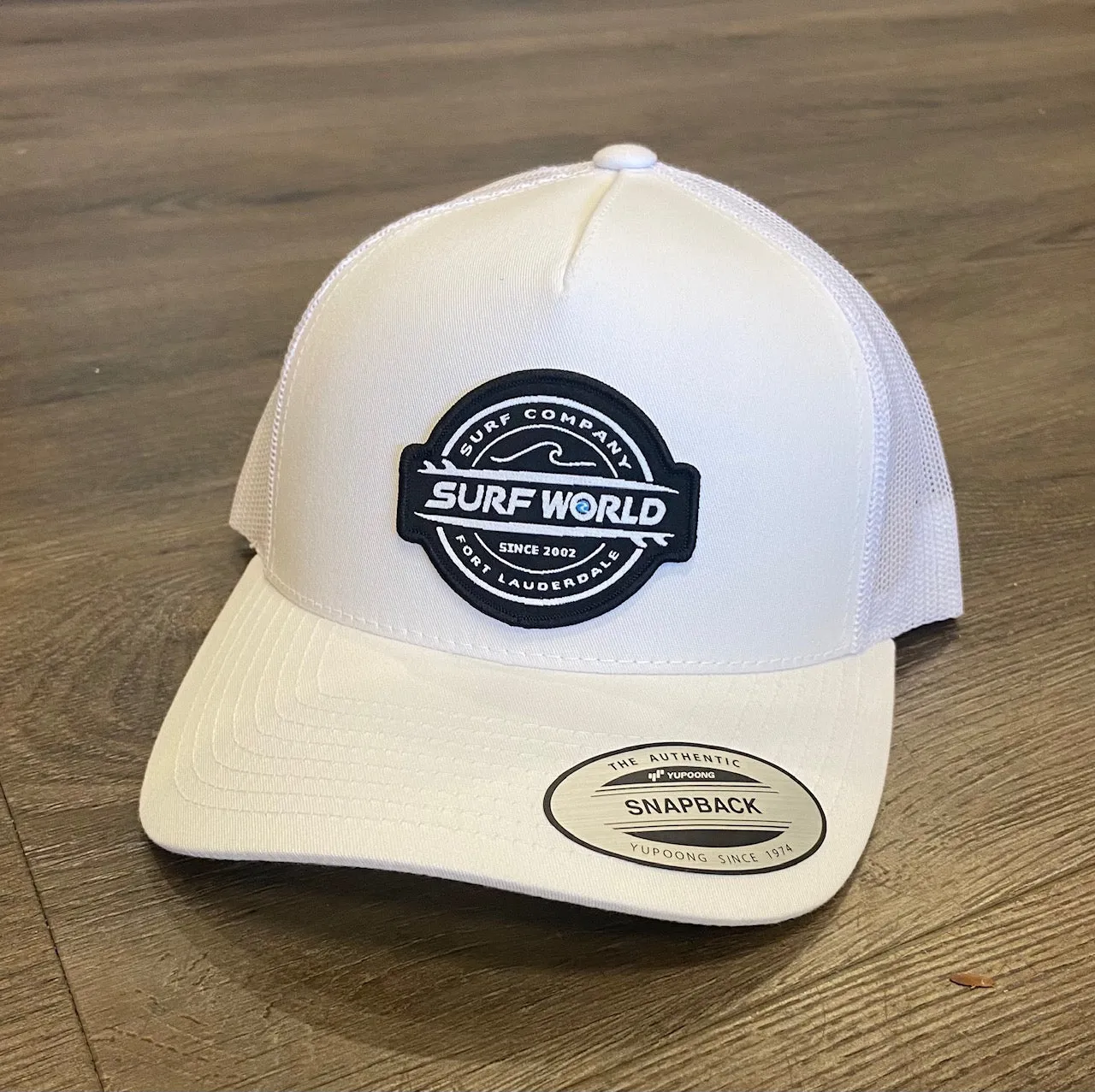 Surf World Double Boards Trucker Hat