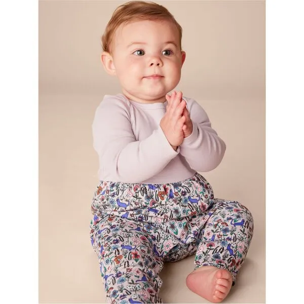 Tea Collection Print Mix Baby Romper, Kitty Ditsy