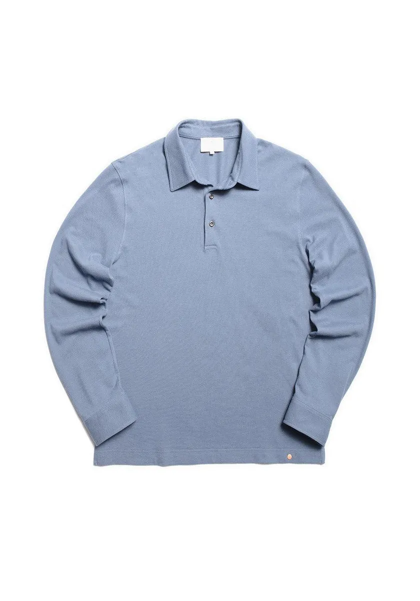 The LS Polo - Smoke Blue