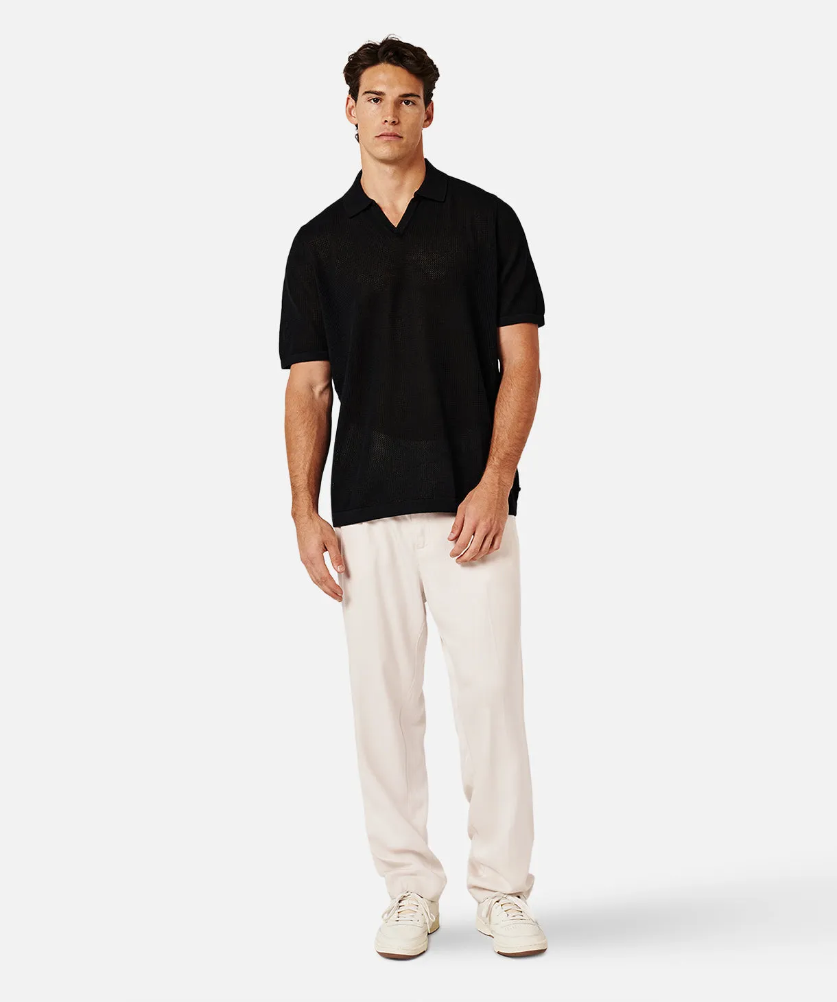 The Nanterre Polo - Black